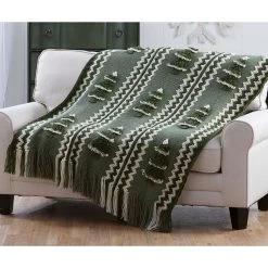 Herrschners White Pines Crochet Kit