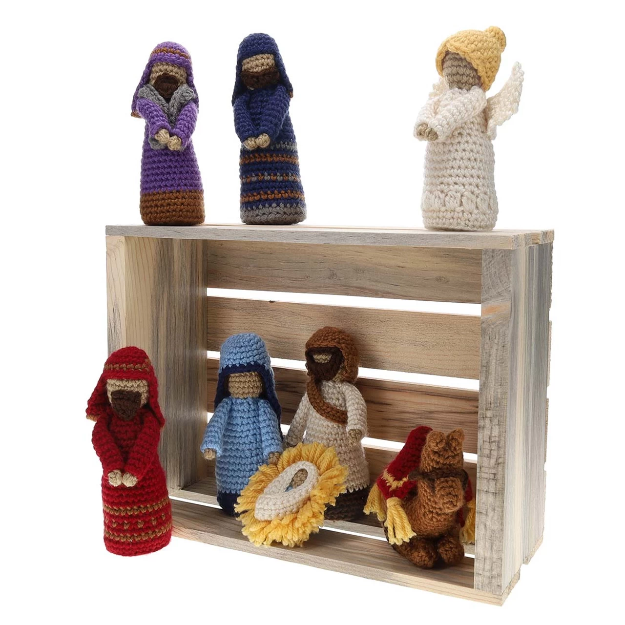 Leisure Arts Crochet Nativity Kit Crochet Kit 1 Leisure Arts Crochet Nativity Kit Crochet Kit
