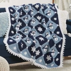 Herrschners Let It Snow Crochet Kit